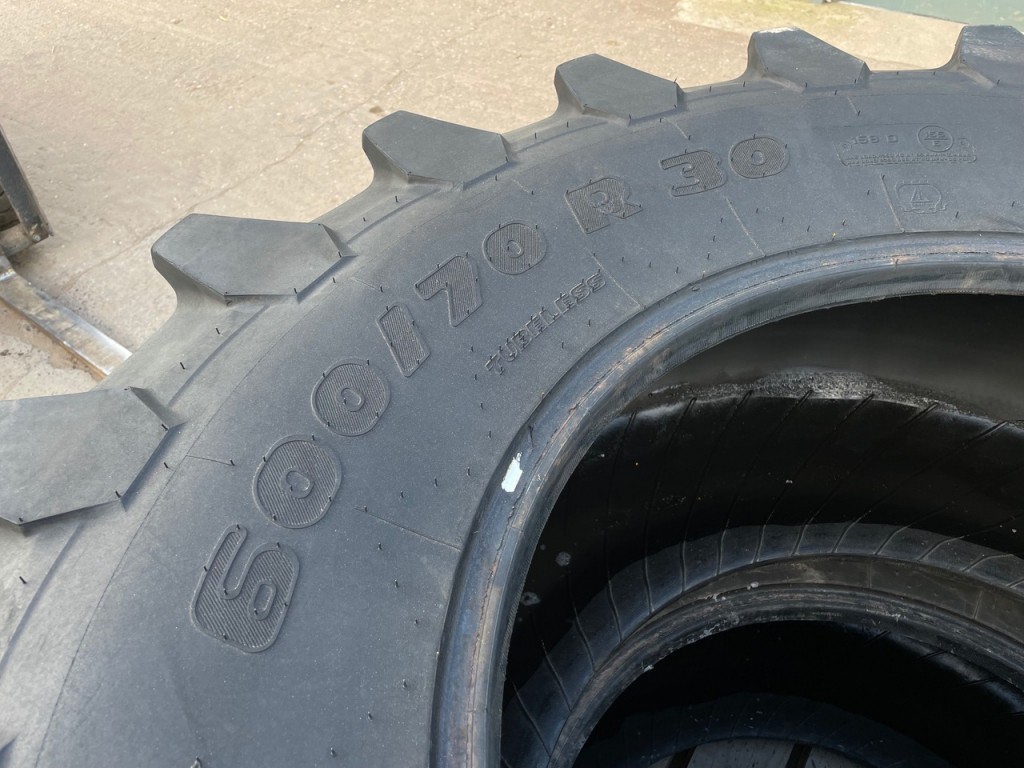 2 x 600/70/30 Trelleborg TM900 High Power tyres 50%