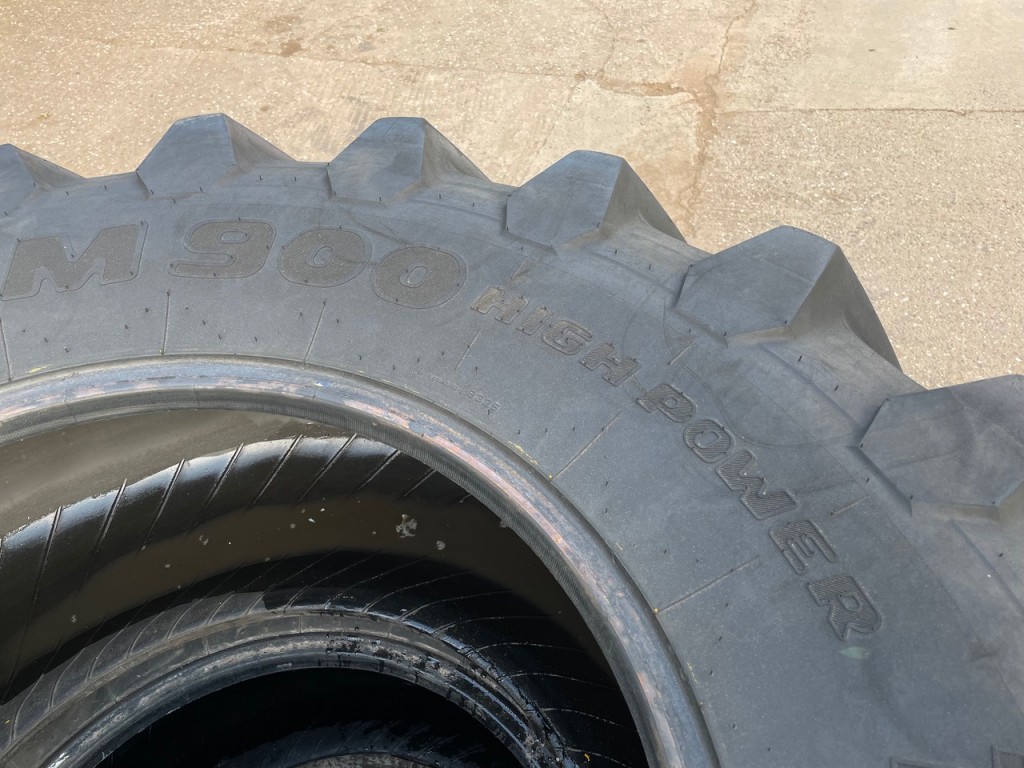 2 x 600/70/30 Trelleborg TM900 High Power tyres 50%