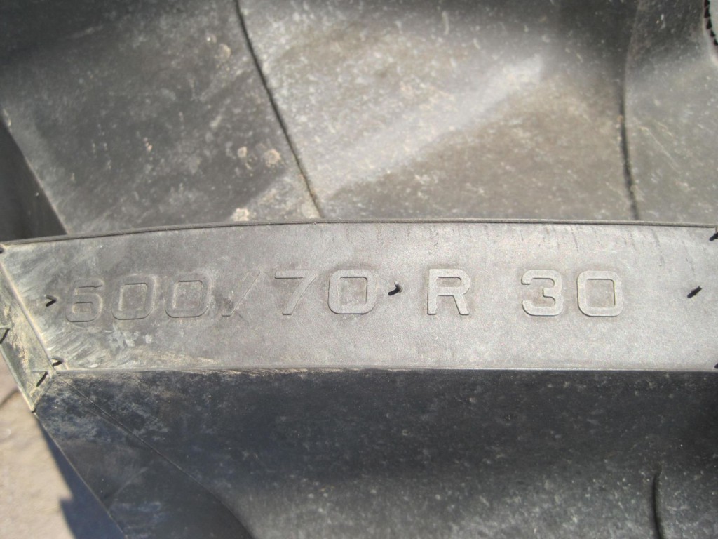 1x new 600/70/30 Trelleborg tyre