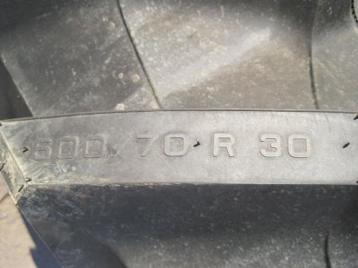 1x new 600/70/30 Trelleborg tyre