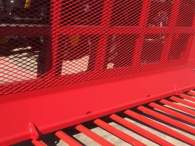Albutt B809PP push off buckrake, new, 9ft wide, 16 + 4 kv tines, three point linkage brackets