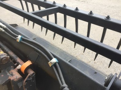 Quicke 230 Multibenne bucket grab, used, 7ft 6 wide, Euro hooks