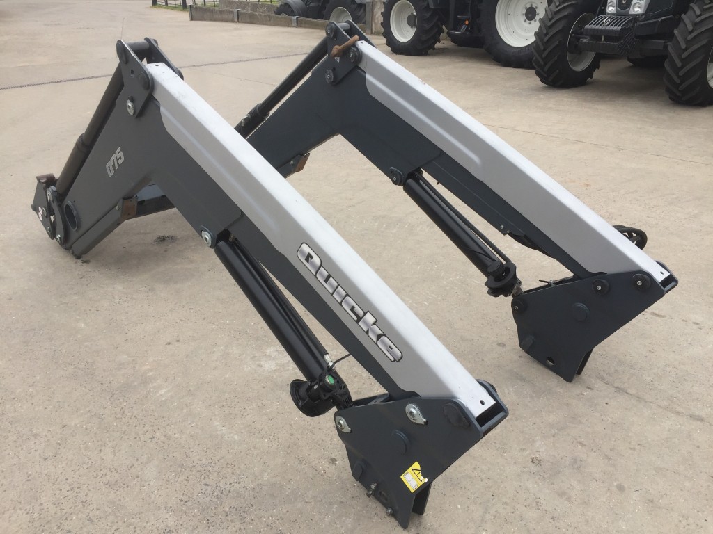 Quicke Q75 loader boom, 2010, Euro + No 3 combi carriage, MC4 multicoupler, soft ride, third service