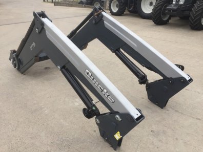 Quicke Q75 loader boom, 2010, Euro + No 3 combi carriage, MC4 multicoupler, soft ride, third service