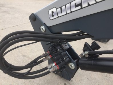 Quicke Q75 loader boom, 2010, Euro + No 3 combi carriage, MC4 multicoupler, soft ride, third service