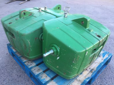 John Deere 900kg weight block, used