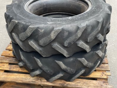 2x 11.2/ 24 Goodyear 20% tyres C/W inner tubes