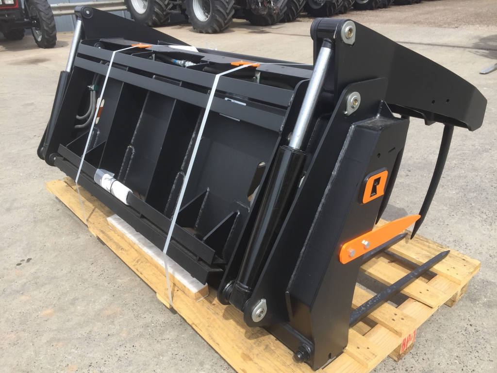 Quicke 210 Silograb XL, new, 7ft wide, KV tines, pin and cone hooks