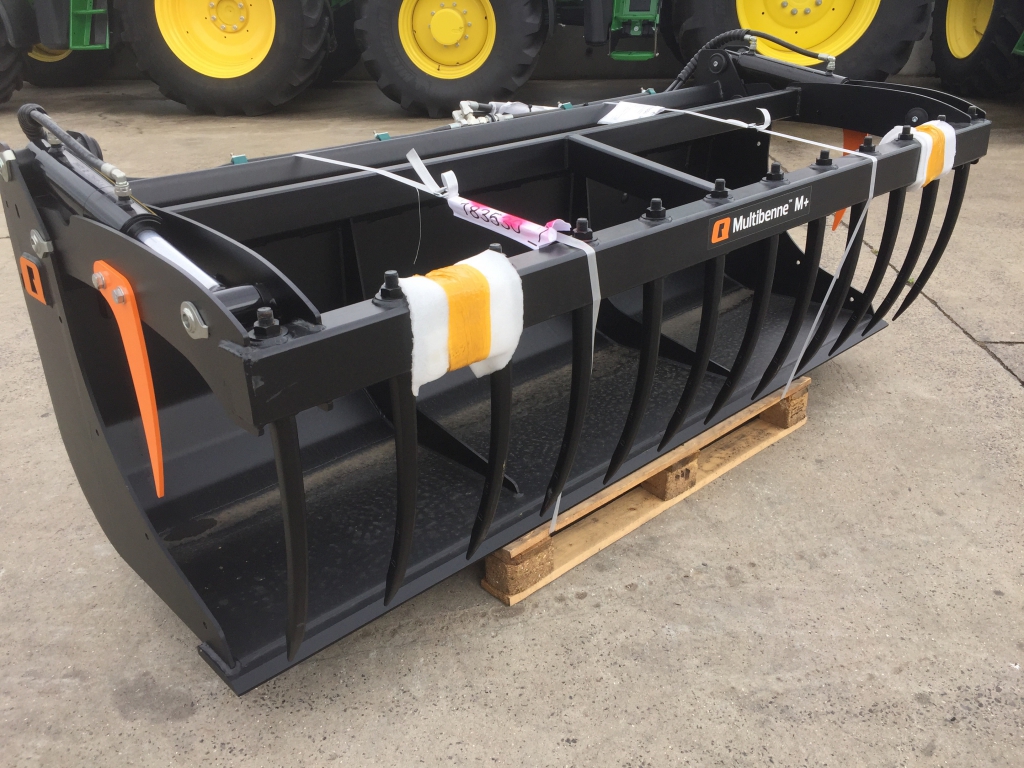 Quicke 230 Multibenne bucket grab, new, 7ft 6 wide, euro hooks