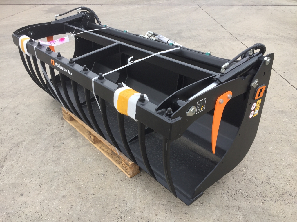 Quicke 230 Multibenne bucket grab, new, 7ft 6 wide, euro hooks