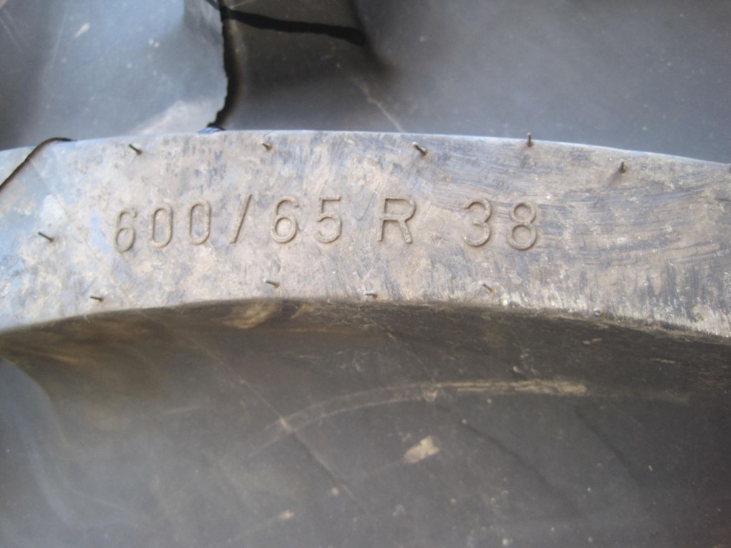 2x new 600/65/38 Continental tyres