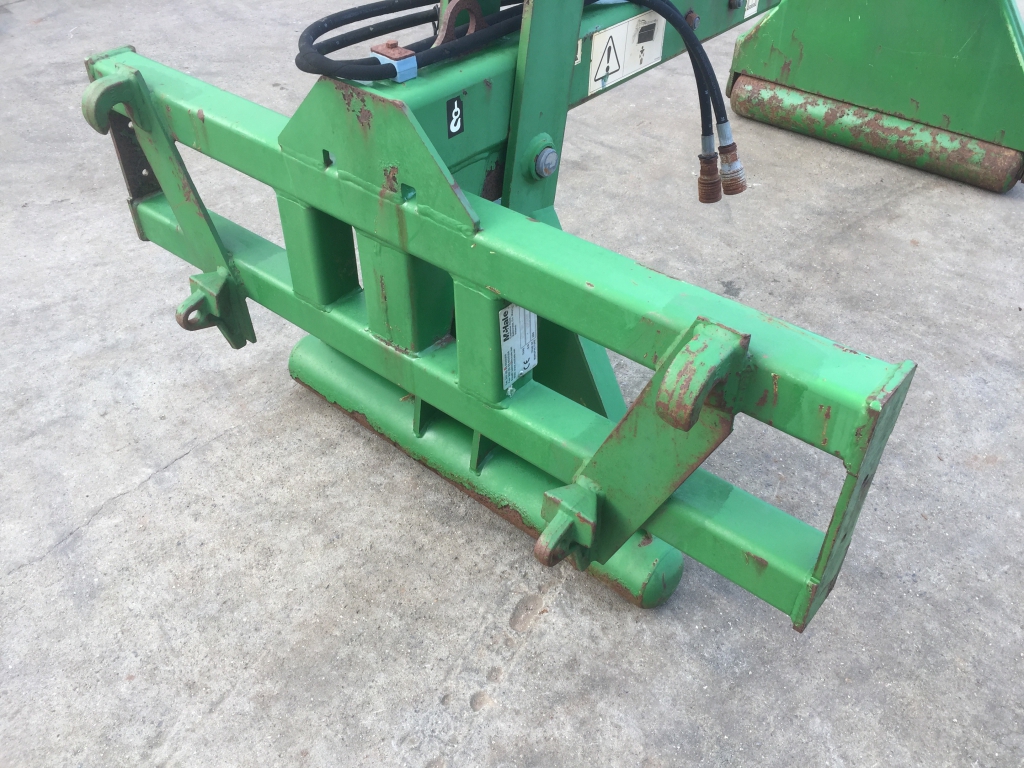 McHale over top bale handler, 2007, euro hooks, adjustable arm