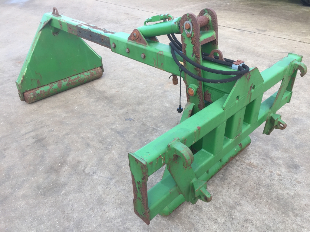 McHale over top bale handler, 2007, euro hooks, adjustable arm