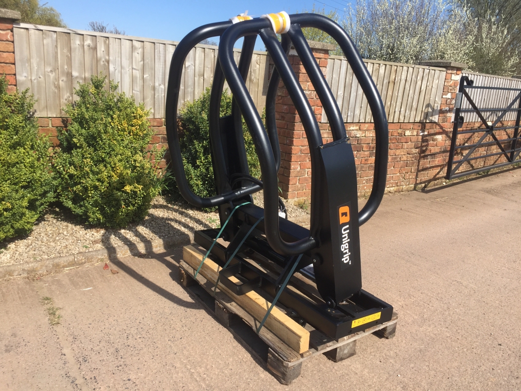 Quicke 160 Unigrip bale handler, NEW, Euro hooks