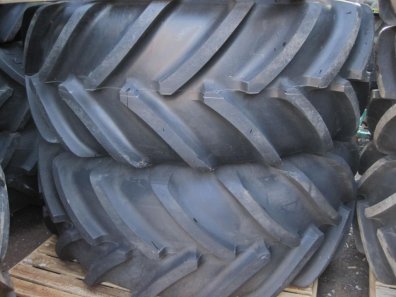 2x new 710/70/38 Michelin tyres