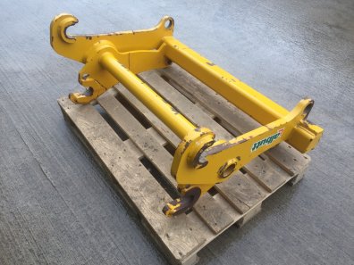 Albutt subframe adapter, used, this subframe will adapt from Volvo to Albutt buckrake back plate