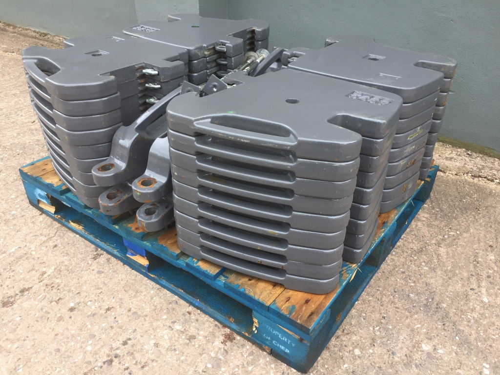 Massey Ferguson wafer weights, as new