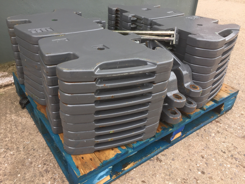 Massey Ferguson wafer weights, as new