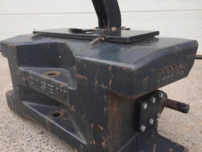 Case 1000kg weight block, used, built in tool box