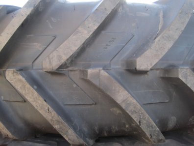 2x new 20.8/38 Michelin tyres