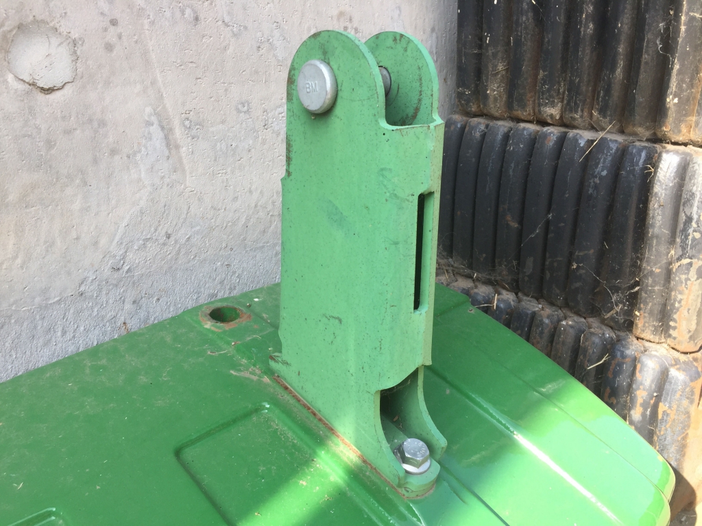 John Deere big pack weight top link bracket, used