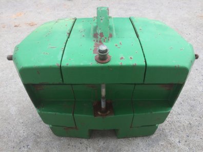 John Deere 1150kg big pack weight block, used