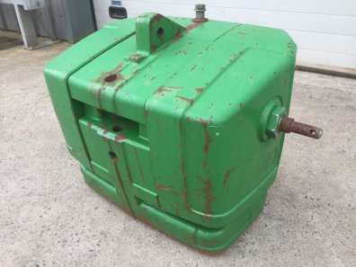 John Deere 1150kg big pack weight block, used