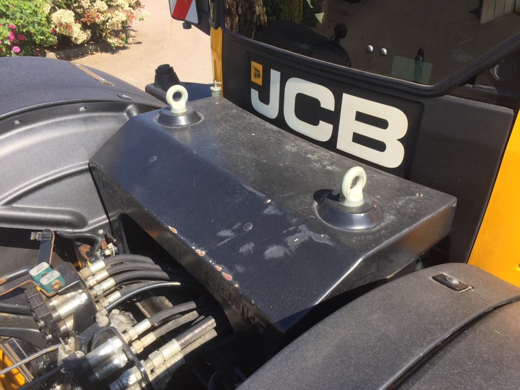 JCB fastrac rear deck weight, used, 900kg, to fit 4000 series tractors