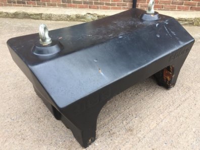 JCB fastrac rear deck weight, used, 900kg, to fit 4000 series tractors