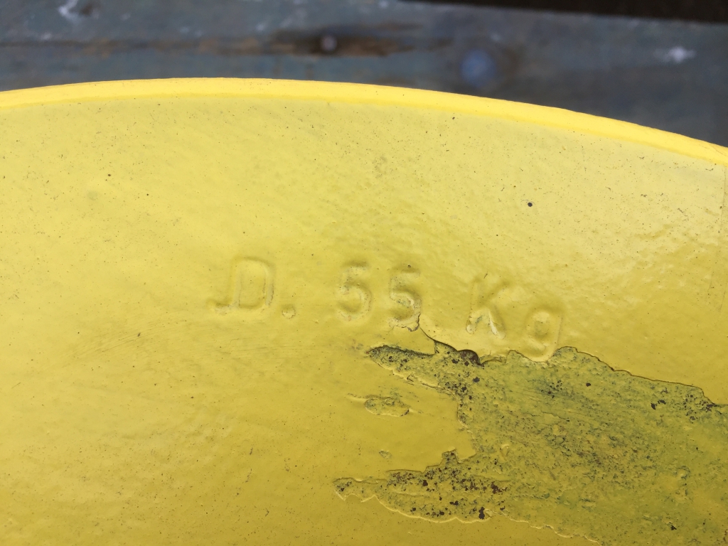 4x John Deere 55kg wheel weights