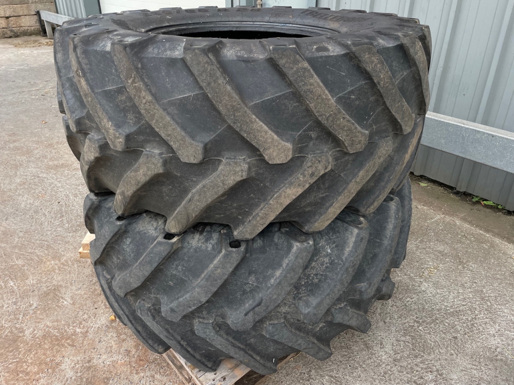 2x 600/65/28 Trelleborg 50% tyres