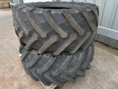 2x 600/65/28 Trelleborg 50% tyres