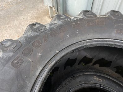 2x 600/65/28 Trelleborg 50% tyres