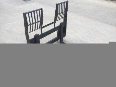 Quicke Walk through pallet tines, NEW, Skid steer hooks