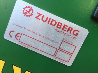 Zuidberg front linkage, to fit John Deere 6 cylinder 30/R/M series tractors, 2015, 5 ton lift, front service, good condition