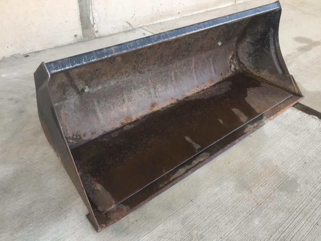 Quicke 210H bucket, used, 6ft 6 wide, Euro hooks