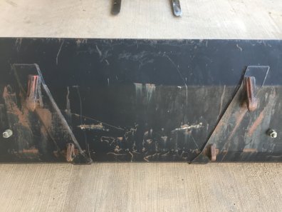 Quicke 210H bucket, used, 6ft 6 wide, Euro hooks