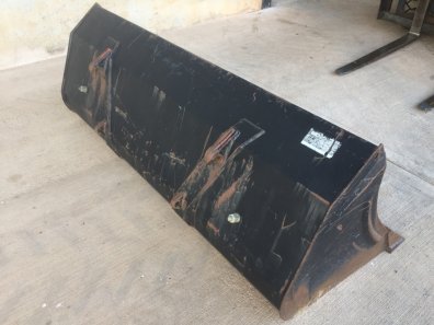 Quicke 210H bucket, used, 6ft 6 wide, Euro hooks