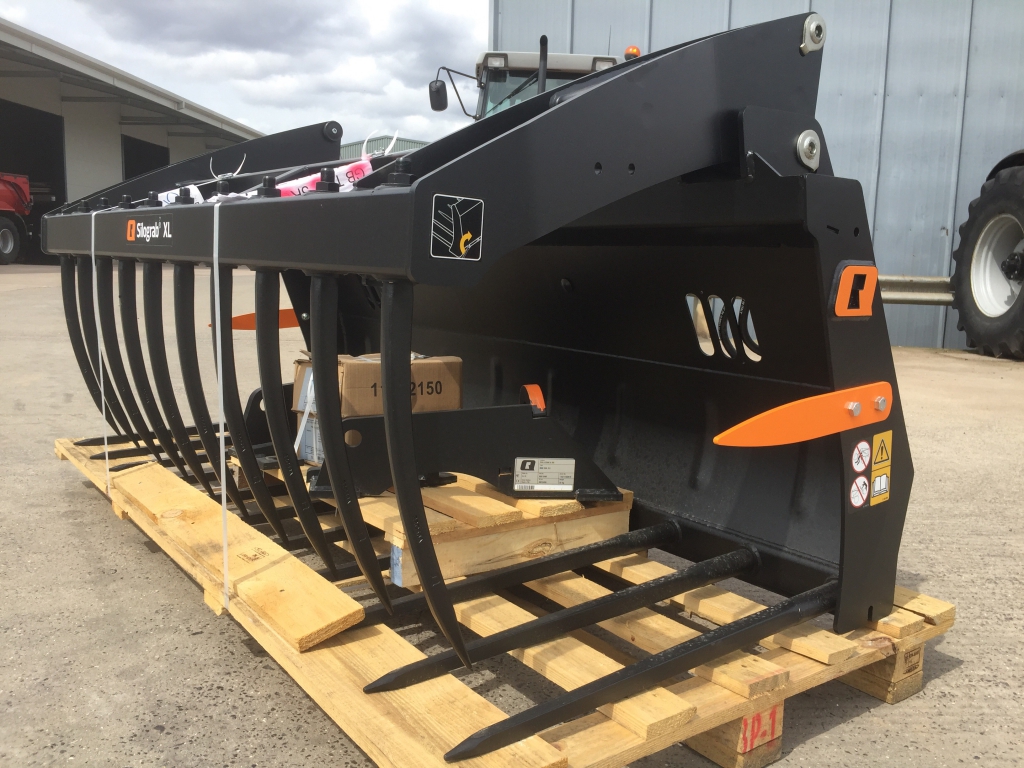 Quicke 210 silograb XL, NEW, 7ft wide, KV tines, Pin and cone hooks