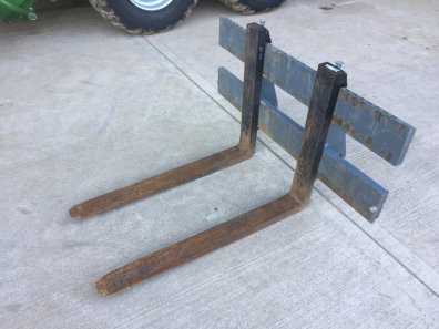 JCB Pallet tines, 2021, 2500kg, tool carrier hooks