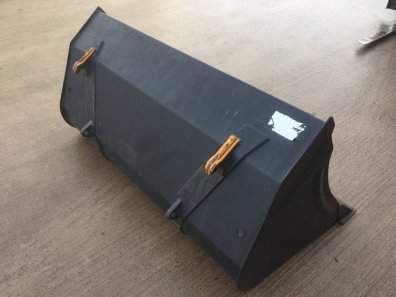 Quicke 160H bucket, 2016, Euro hooks, concreate marked but little wear