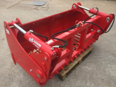 Redrock 85 series, 200 shear grab, NEW, 2 meters wide, 85cm high, twin ram, chrome rams, bolt on blades