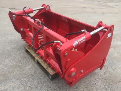 Redrock 85 series, 200 shear grab, NEW, 2 meters wide, 85cm high, twin ram, chrome rams, bolt on blades