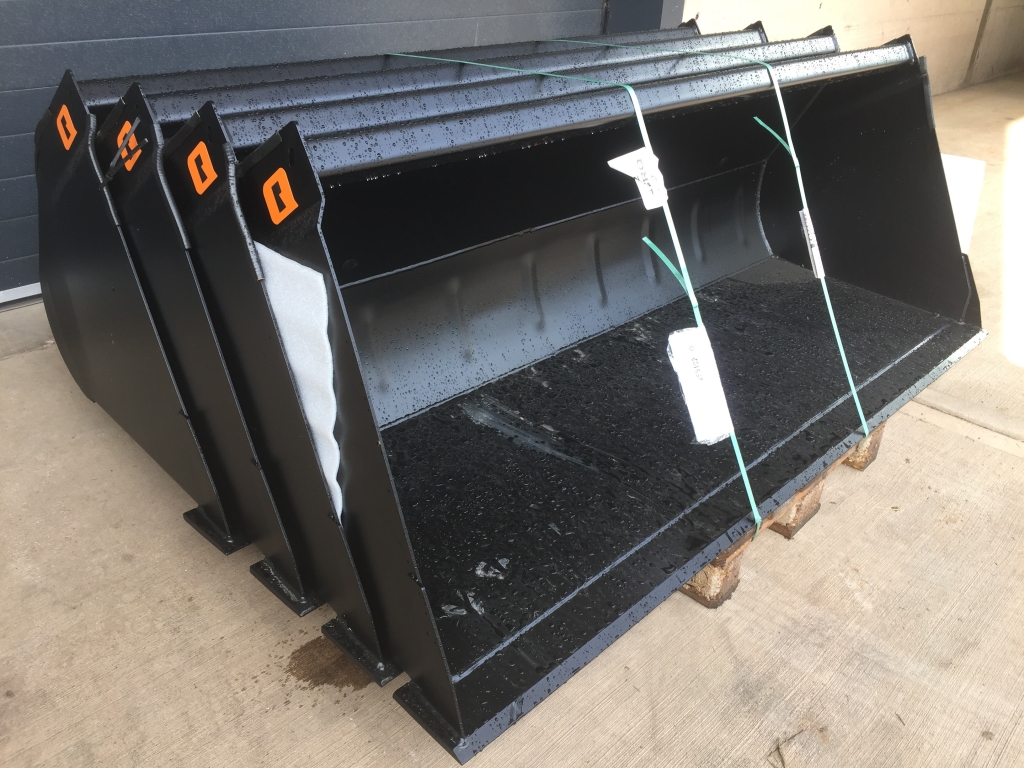 Quicke 215GM bucket, NEW, Euro hooks, 7ft wide