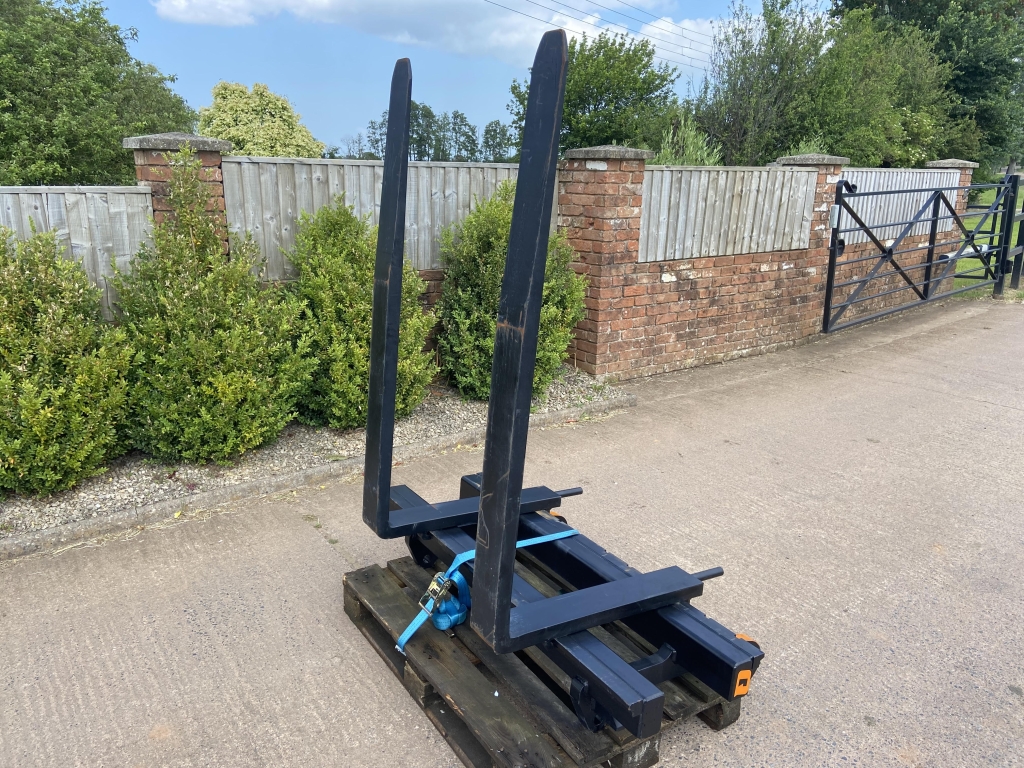 Quicke 5 ton pallet tines, JCB Q fit hooks, 1.5m tines