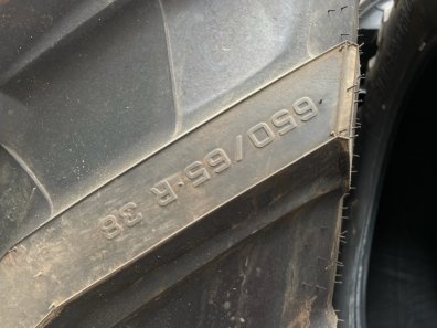 2x 650/65/38 + 2x 540/65/28 NEW Trelleborg tyres