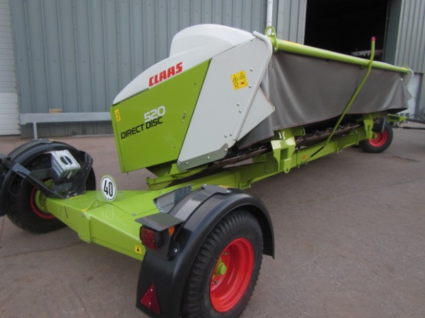 Claas 520 Direct Disc whole crop header