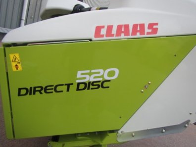 Claas 520 Direct Disc whole crop header