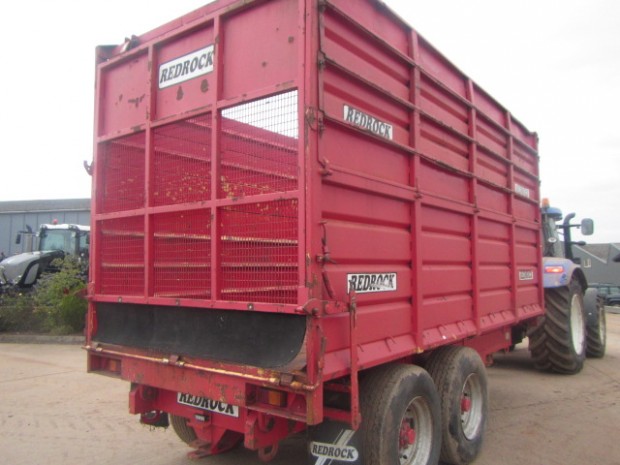 Redrock 180/14.5 14 ton silage trailer