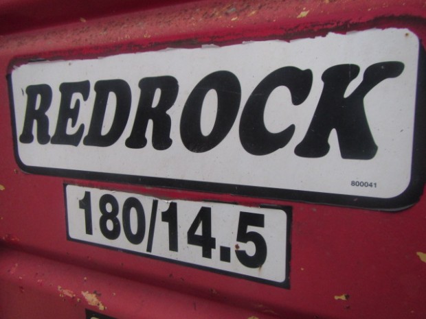 Redrock 180/14.5 14 ton silage trailer